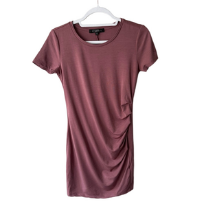 Dynamite Mauve Mini Dress Women’s S Streetwear Stretch Casual